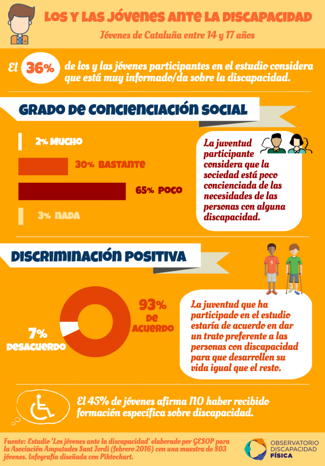 Los y las jóvenes ante la discapacidad